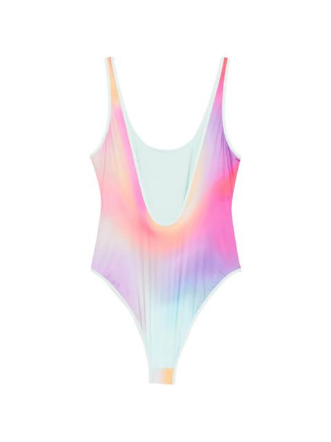 Casablanca x Martin Naumann gradient printed swimsuit - Purple - zdjęcie produktu nr 2