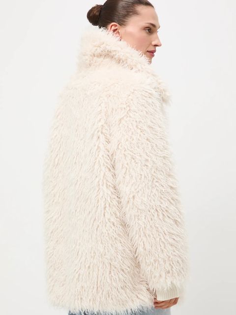 Medicine kurtka kolor beżowy przejściowa oversize