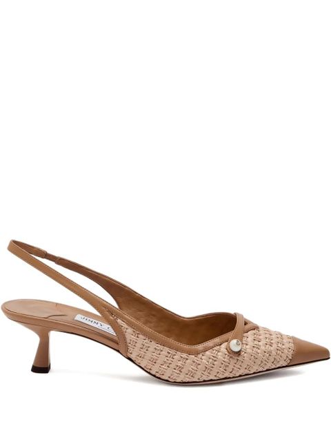 Jimmy Choo 45mm Amita pumps - Neutrals - zdjęcie produktu nr 1