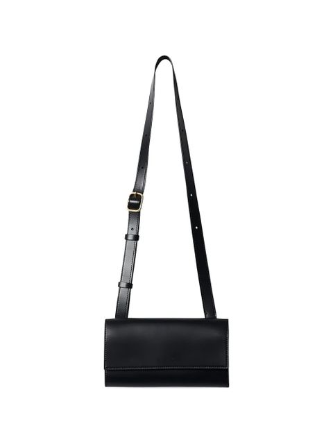 The Row buckle-strap cross body bag - Black - zdjęcie produktu nr 1