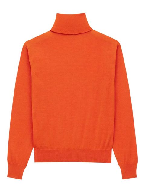 Saint Laurent turtleneck sweater - Orange - zdjęcie produktu nr 2