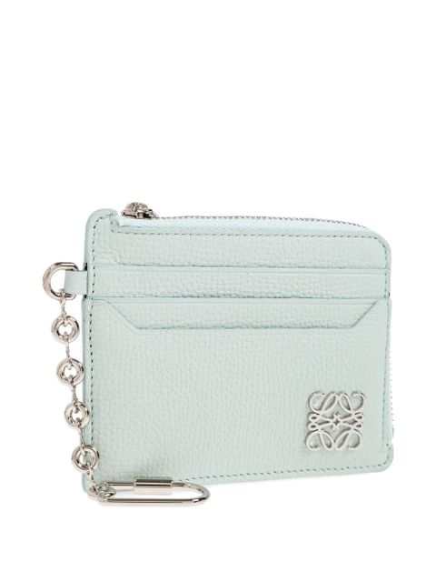 LOEWE zip-fastening card holder - Blue