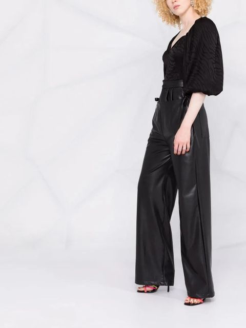 ROTATE BIRGER CHRISTENSEN Irina blouse - Black