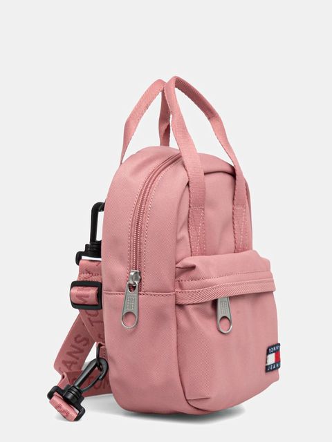 Tommy Jeans plecak damski kolor pomarańczowy mały gładki AW0AW17577 - zdjęcie produktu nr 2