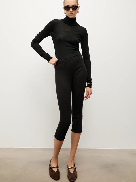 Answear.LAB baleriny zamszowe kolor brązowy - zdjęcie produktu nr 2