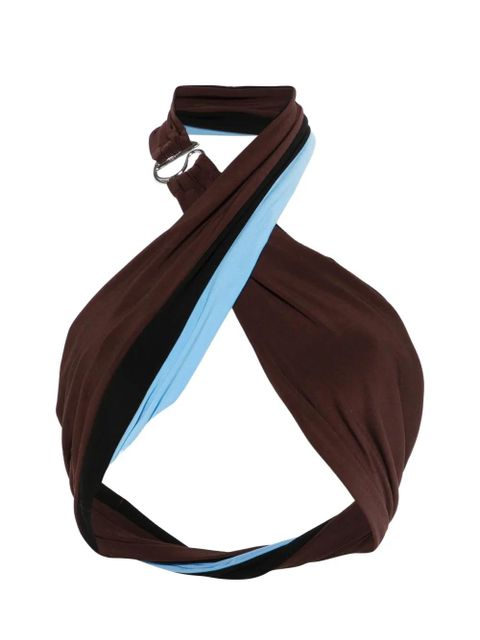 Coperni halterneck top - Brown - zdjęcie produktu nr 1