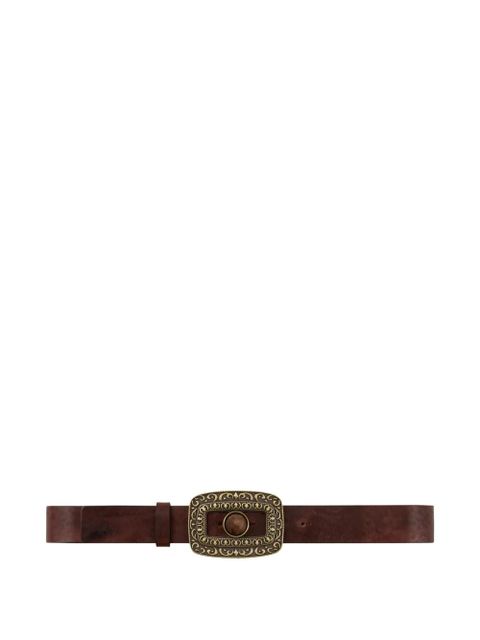 Ba&Sh Bonni buckle belt - Brown - zdjęcie produktu nr 1