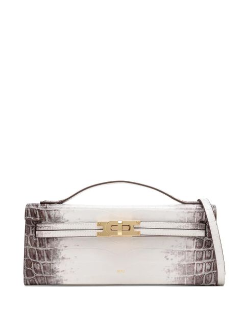 JW Pei croc-embossed cross body bag - White - zdjęcie produktu nr 1