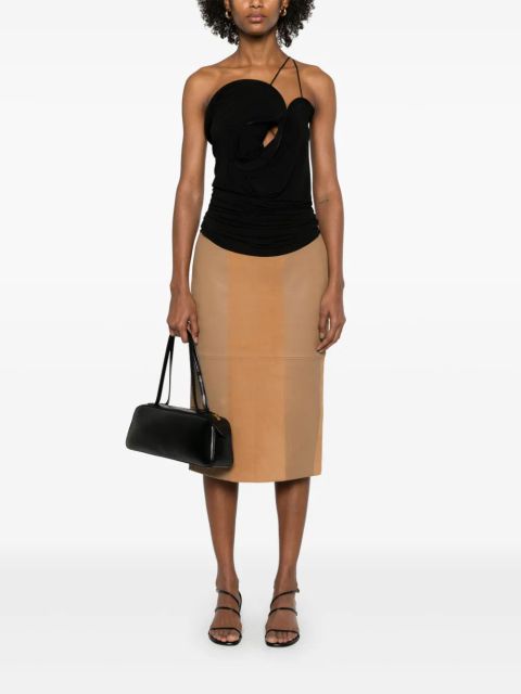 Christopher Esber Wave Coil top - Black