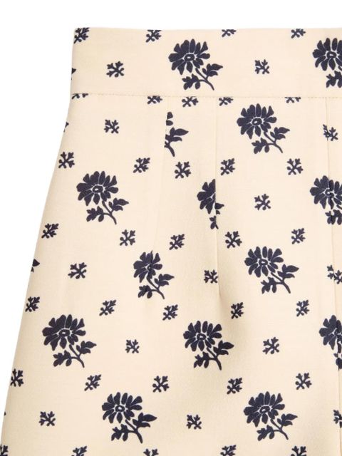 Valentino Garavani Fiorellino Blu Papier Floral shorts - Neutrals