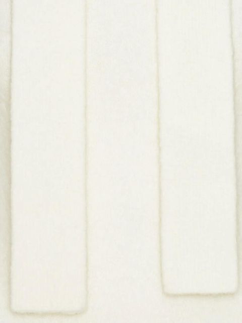 ROTATE BIRGER CHRISTENSEN ruffled-detail off-shoulder top - Neutrals