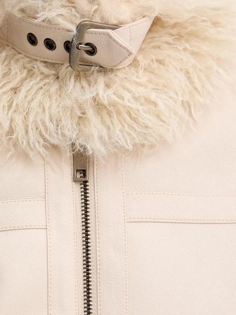 Twinset kurtka kolor beżowy przejściowa 252TP2410