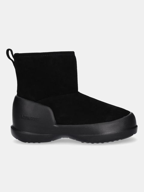 Moon Boot śniegowce zamszowe MB MEZZALUNA MID BOOT kolor czarny 80D2500060 N001 - zdjęcie produktu nr 2