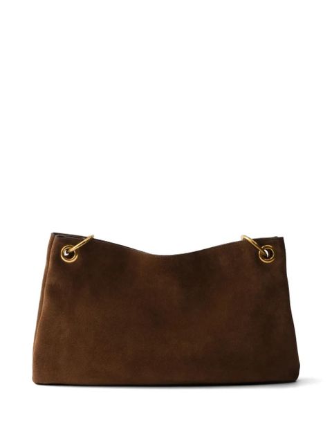 Prada large Etude shoulder bag - Brown