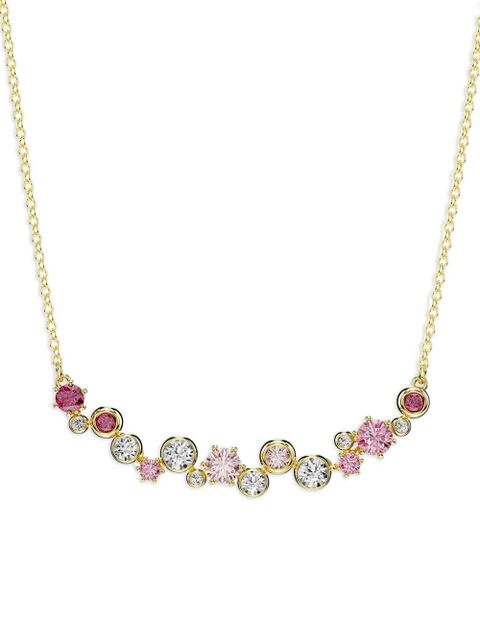 Swarovski Constella gold-tone crystal necklace set