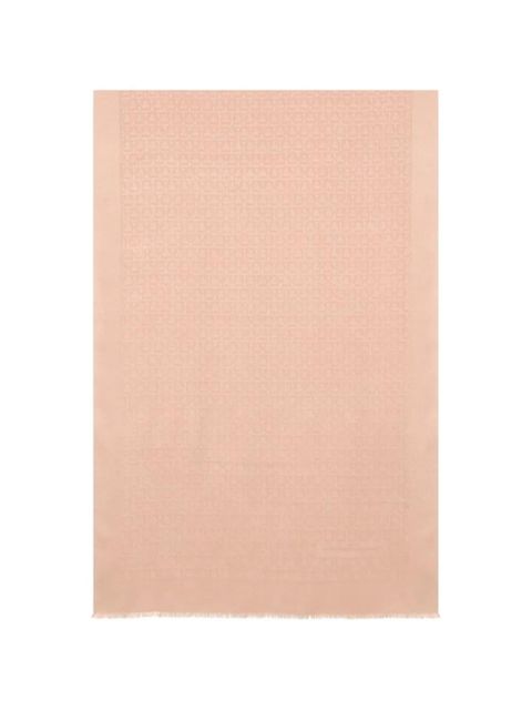 Ferragamo pattern scarf - Pink - zdjęcie produktu nr 1