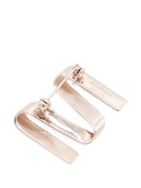 Max Mara M letter brooch - Gold - zdjęcie produktu nr 2