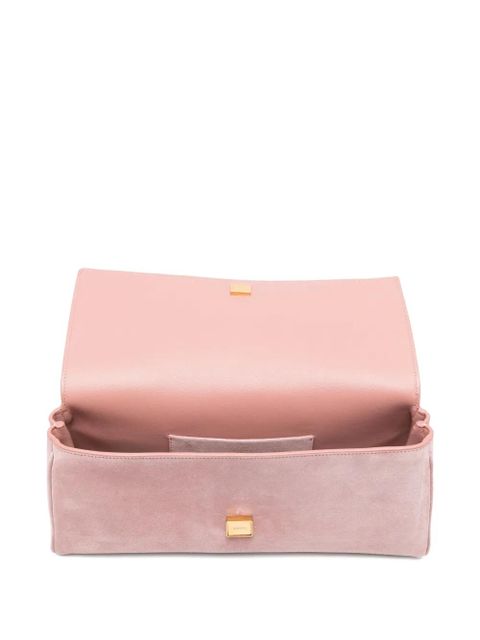 KHAITE Audrey lock clutch bag - Pink