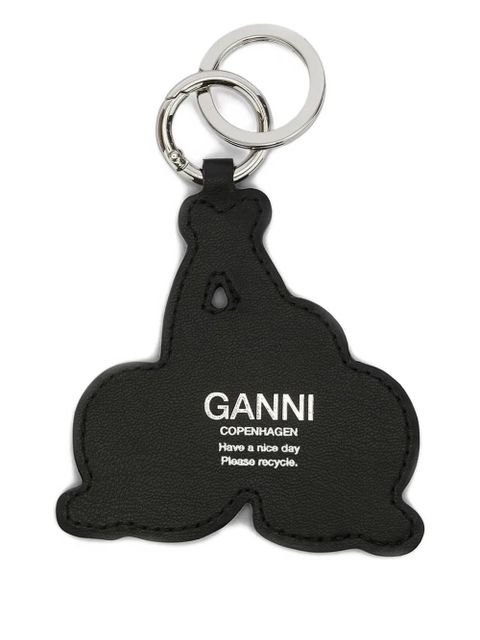 GANNI cherry keyring - Black - zdjęcie produktu nr 2