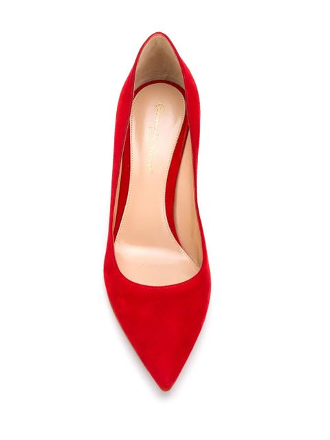 Gianvito Rossi pointed-toe pumps - Red