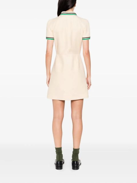 Valentino Garavani cherry-motif polo dress - Neutrals