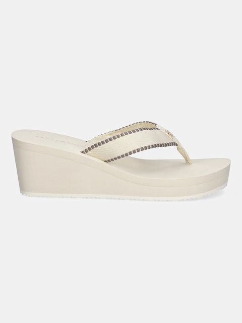 Tommy Hilfiger japonki WEDGE BEACH SANDAL - zdjęcie produktu nr 1