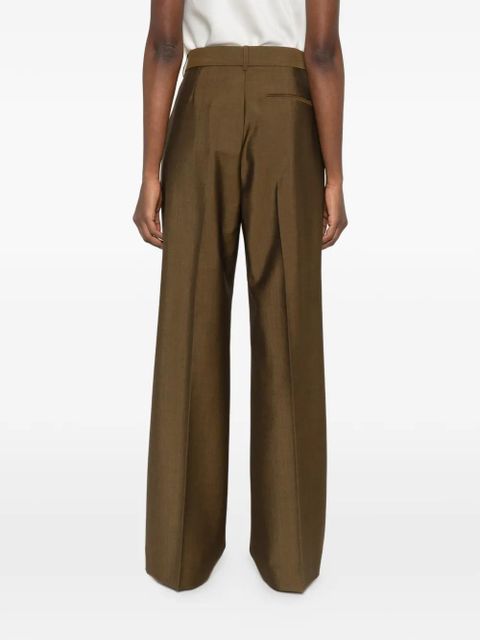 Róhe mid-waist tailored trousers - Brown