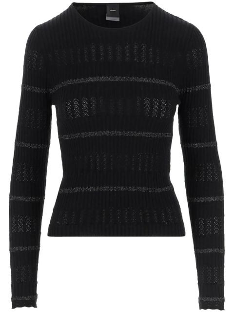 PINKO striped jumper - Black - zdjęcie produktu nr 1