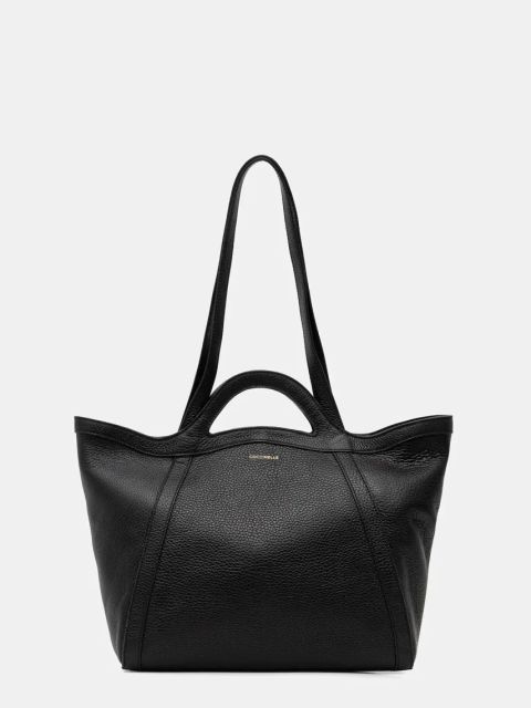 Coccinelle torebka skórzana COCCINELLEAMALIA kolor czarny S9P 11 02 01