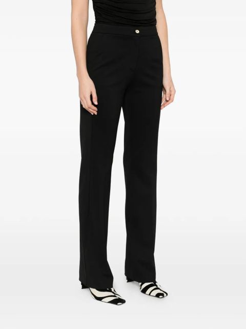 PINKO Resta button tailored trousers - Black