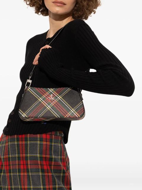 Vivienne Westwood plaid shoulder bag - Black - zdjęcie produktu nr 2