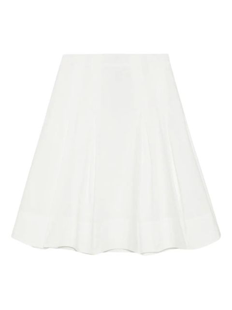 Simkhai Samantha pleated midi skirt - White - zdjęcie produktu nr 1