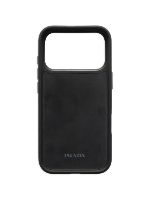 Prada leather iPhone 17 Pro Max case - Pink - zdjęcie produktu nr 2