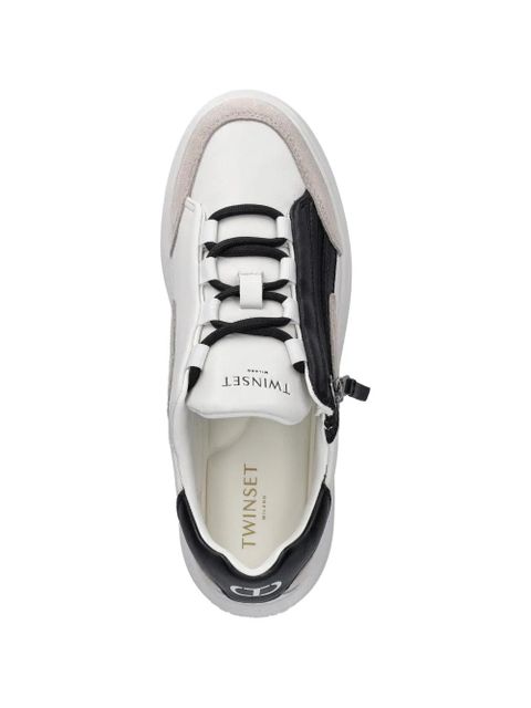 TWINSET colourblock sneakers - White