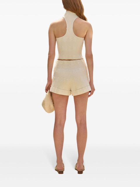 Cult Gaia Dulcie top - Neutrals