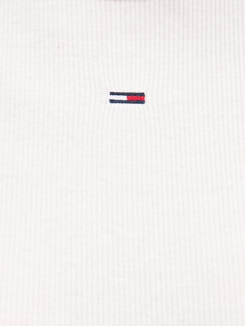 Tommy Jeans longsleeve 2-pack damski kolor biały DW0DW17716