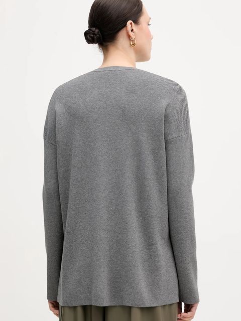 United Colors of Benetton sweter damski kolor szary 17Q3D10F9