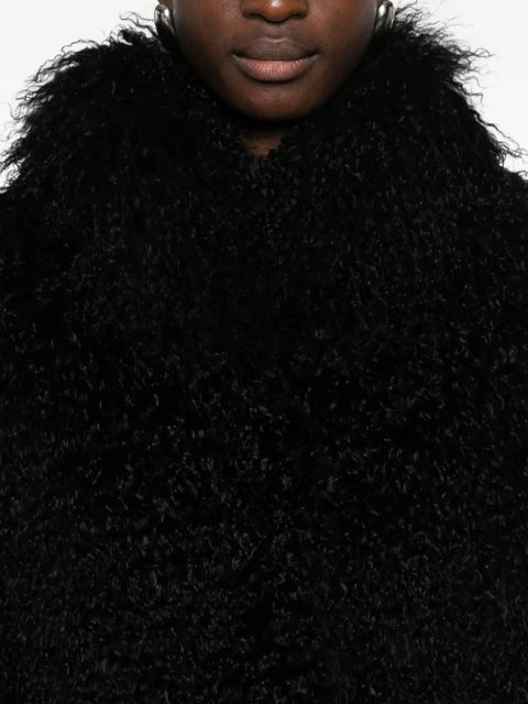 ducie Rochelle shearling jacket - Black