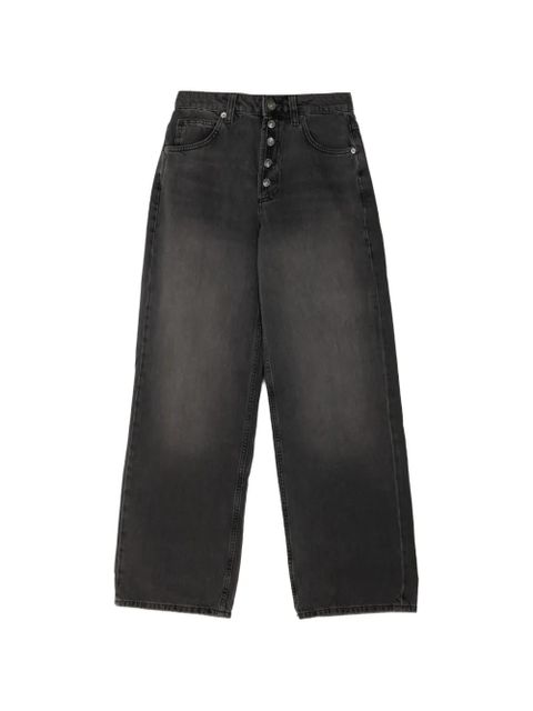 Free People Nia button-fastening jeans - Grey - zdjęcie produktu nr 1