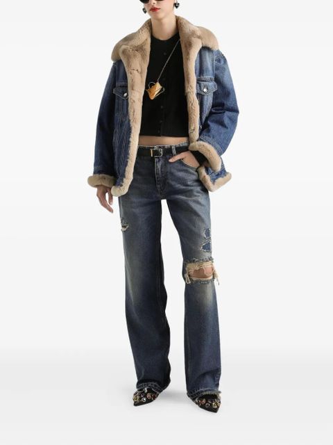 Dolce & Gabbana 5-pocket denim trousers - Blue