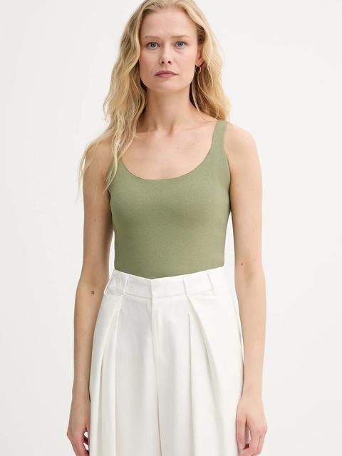 Karl Lagerfeld top kolor zielony A2W18017 - zdjęcie produktu nr 1