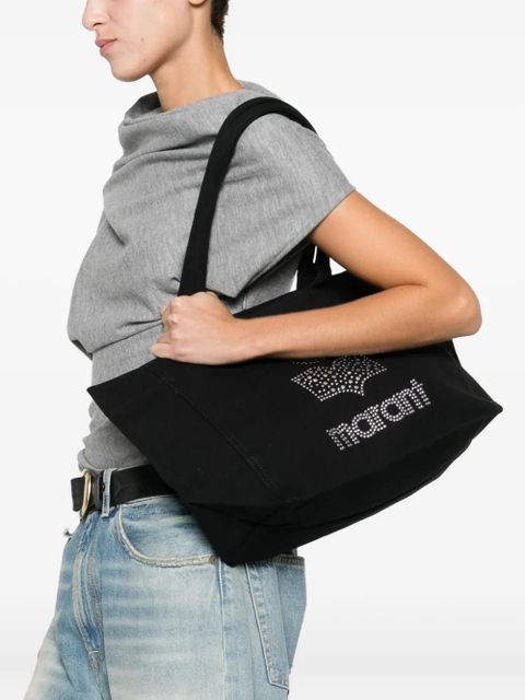 ISABEL MARANT Yenky zipped tote bag - Black