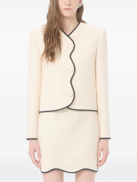 Valentino Garavani Crepe Couture jacket - Neutrals