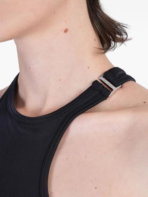 The Attico matte swimsuit - Black