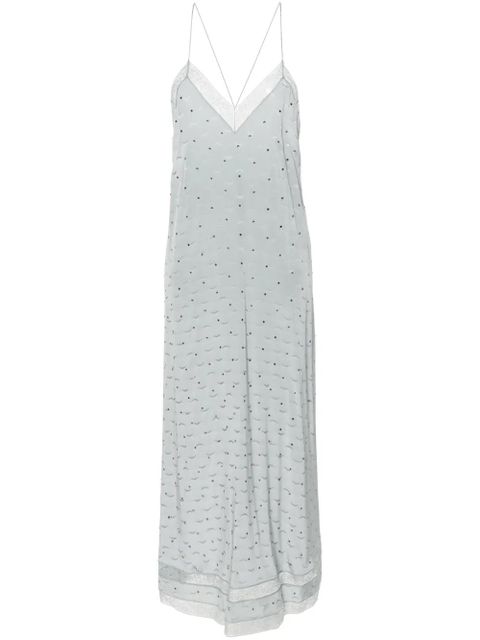 Zadig&Voltaire Reman silk maxi dress - Blue - zdjęcie produktu nr 1