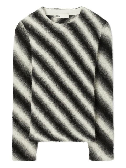 Tory Burch striped sweater - Black - zdjęcie produktu nr 1