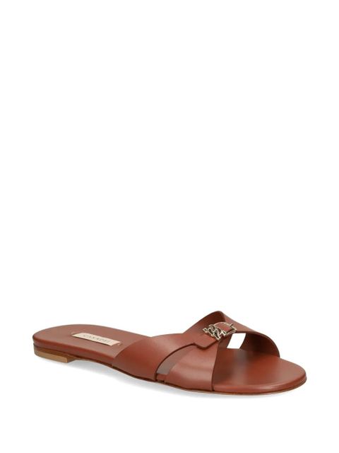 Casadei leather sandals - Brown - zdjęcie produktu nr 2