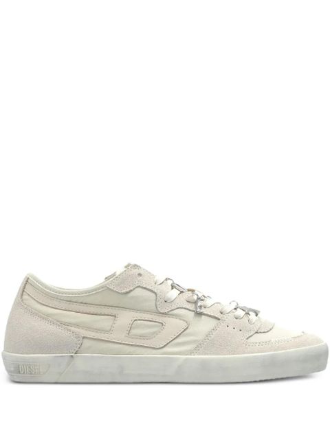 Diesel S-Leroji D-1 Low letters-detail suede low-top sneakers - White - zdjęcie produktu nr 1