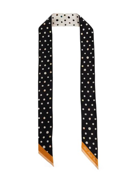 FENDI polka-dot scarf - Black - zdjęcie produktu nr 1