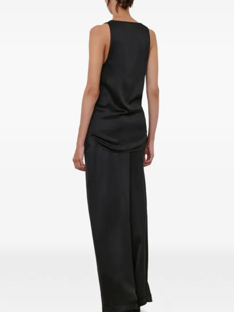 WARDROBE.NYC scoop-neck top - Black